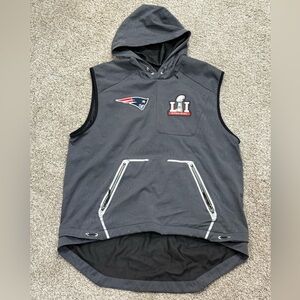Nike New England Patriots NFL Fly Rush Vest EUC Size Large Super Bowl LI